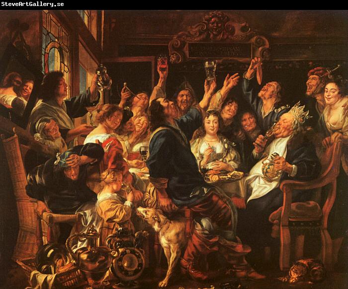 Jacob Jordaens Bean Feast